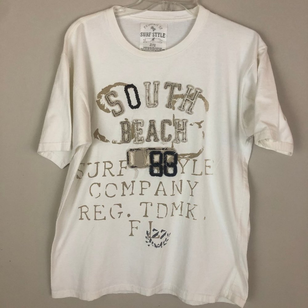 Surf Style Men's South Beach t-shirt, Medium